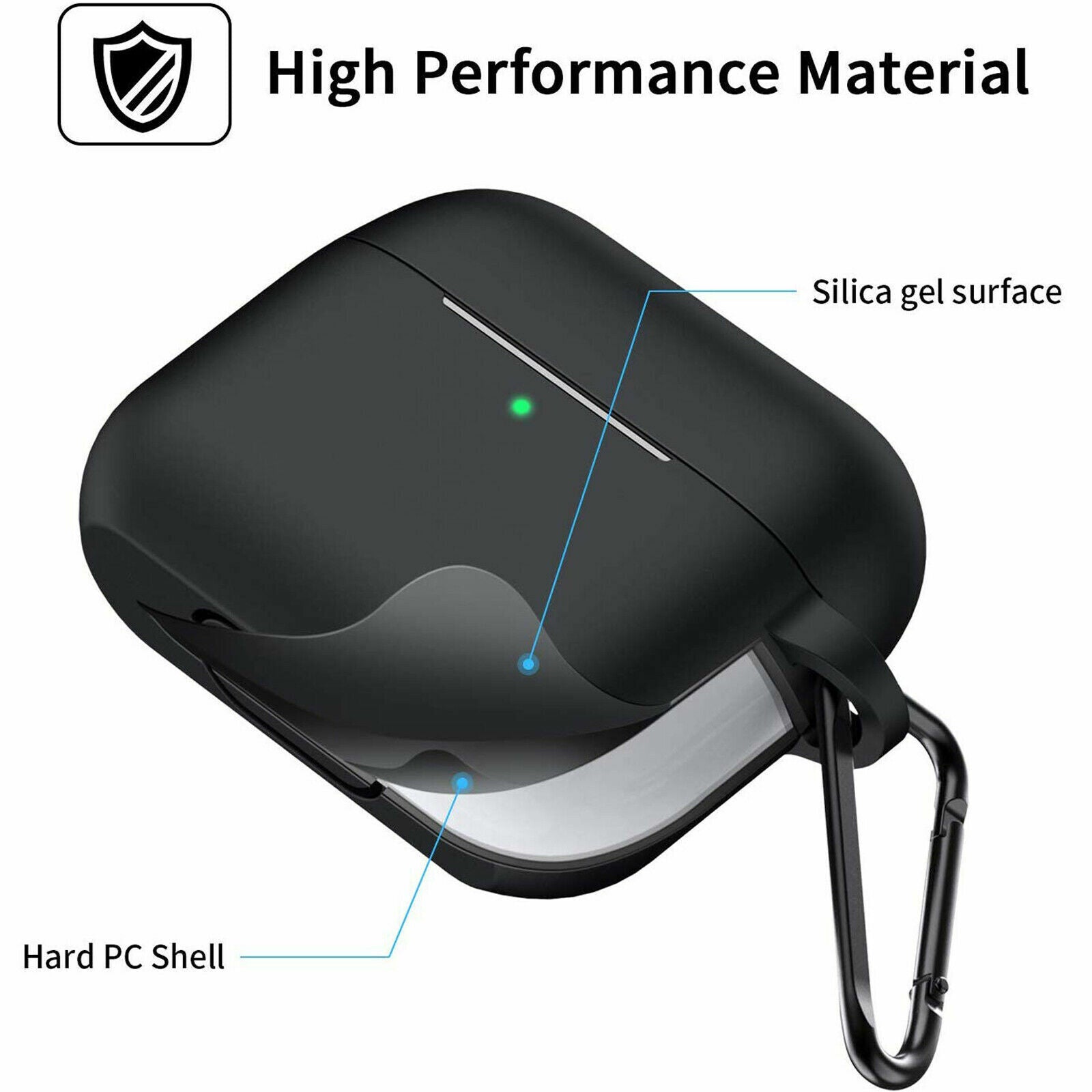Case for Apple Airpods Pro Silicone Shockproof Slim Skin Earphones Cute Cover UK