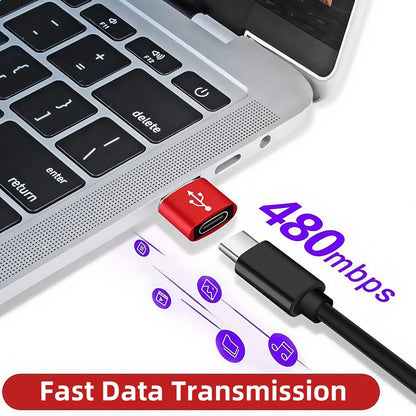 Male USB a to USB C Adapter, Fast Charger OTG Convertor for Iphone 16 15 Samsung