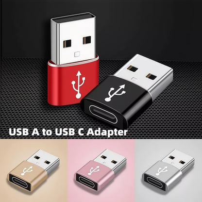 Male USB a to USB C Adapter, Fast Charger OTG Convertor for Iphone 16 15 Samsung