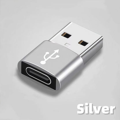 Male USB a to USB C Adapter, Fast Charger OTG Convertor for Iphone 16 15 Samsung