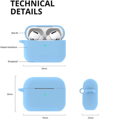 Case for Apple Airpods Pro Silicone Shockproof Slim Skin Earphones Cute Cover UK