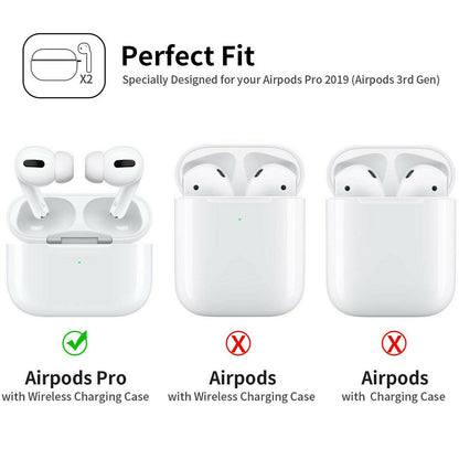 Case for Apple Airpods Pro Silicone Shockproof Slim Skin Earphones Cute Cover UK